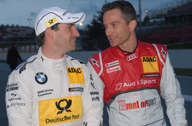 Два Тимо: экс-пилот Формулы-1 Глок и двукратный чемпион DTM Шайдер